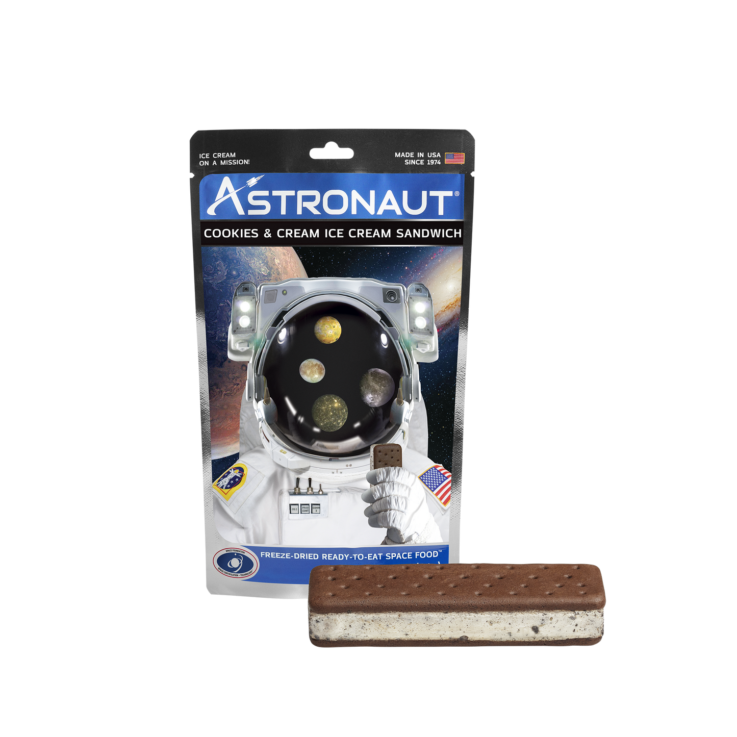 ASTRONAUT ICE CREAM- COOKIES N' CREAM